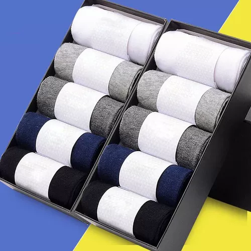 Мужские демисезонные дезодорированные носки, средней длины, впитывают пот и запах