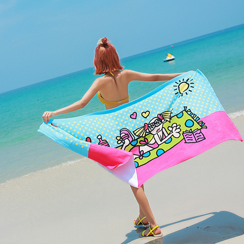 旅行速干浴巾女海边度假装备吸水沙滩巾成人快干游泳毛巾垫温泉女