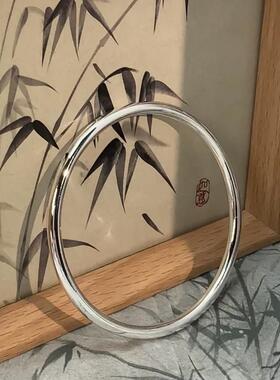 原创天然油青冰种玛瑙叮当手镯