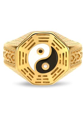 中国风太极阴阳八卦光明