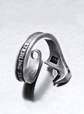 复古做旧扳手工具戒指共