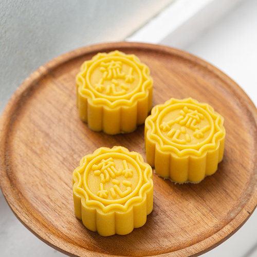 流心月饼模具2021手压式50克高级广式奶黄流心糕点馅磨具烘焙压模 - 图0