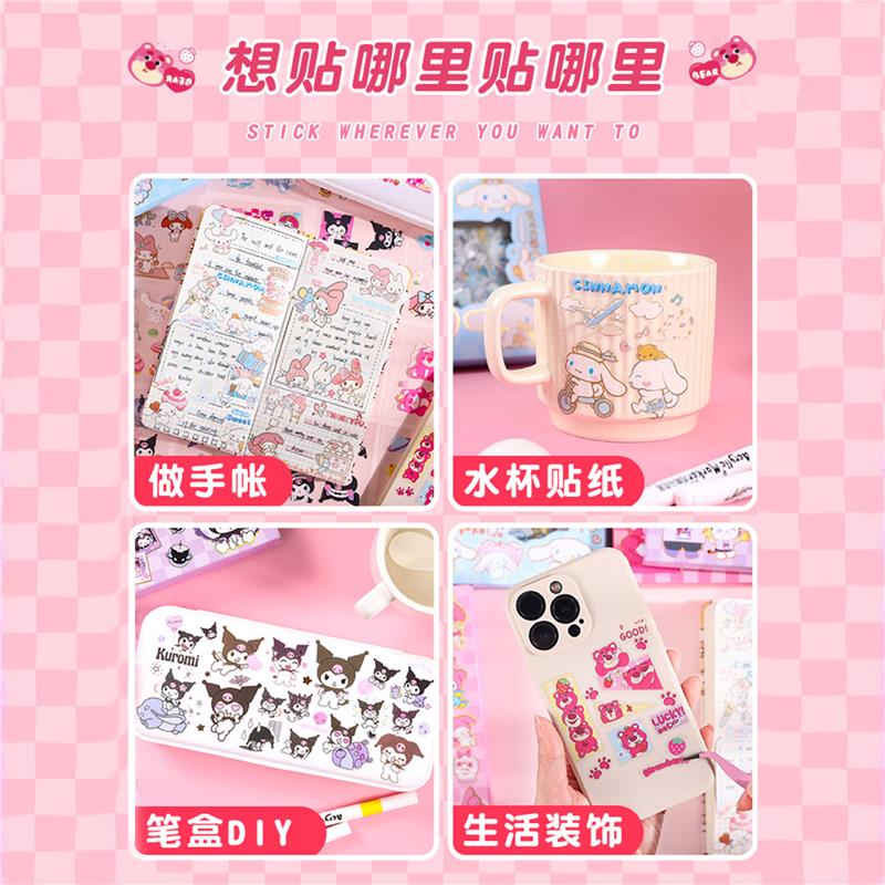 New 50pcs Sanrio Stickers Hello Kitty Stickers Kuromi  My - 图2