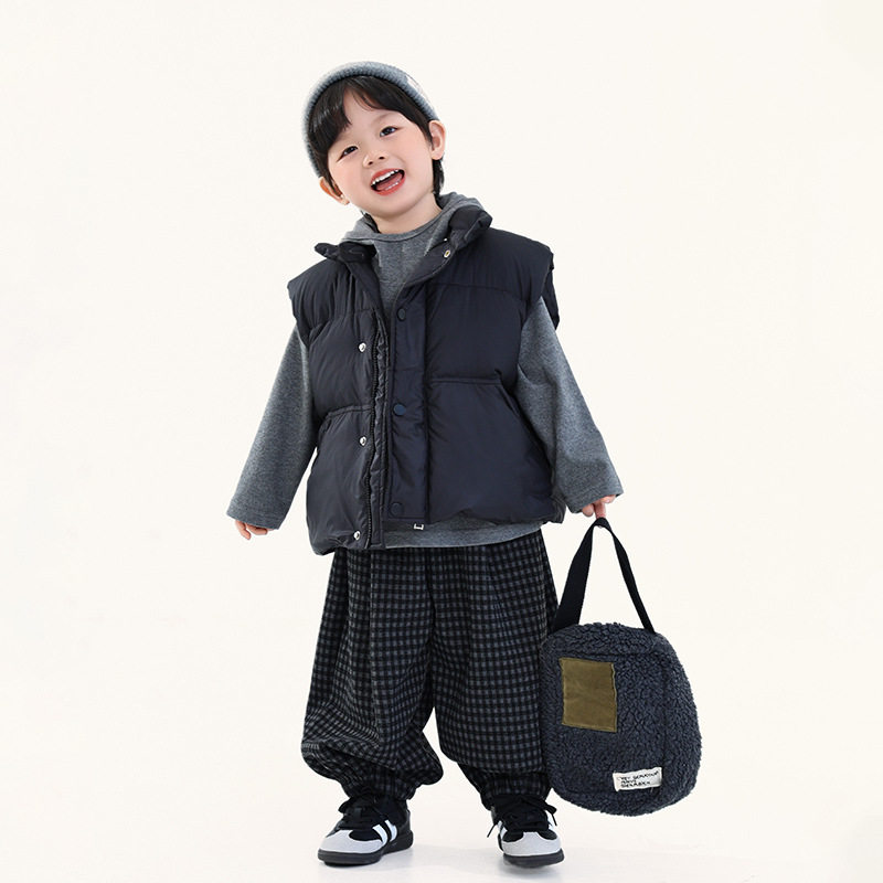 畅果童装男童羽绒马甲儿童冬装新款保暖外套中小童90白鸭绒马夹,淘宝优惠券,粉丝福利购,淘宝优惠卷