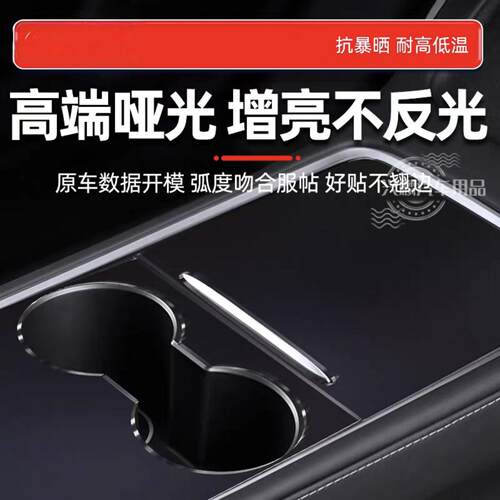 适用特斯拉Y/Model Y门碗膜毛豆Y门拉手四周保护膜Model3特斯拉膜 - 图1