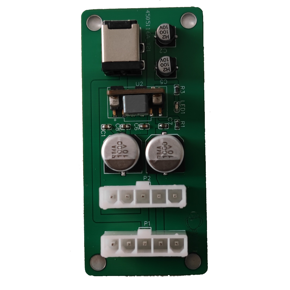 ③DC12V 5.5*2.5MM插座转硬盘SATA大4D大4P供电模块转接线板-图0