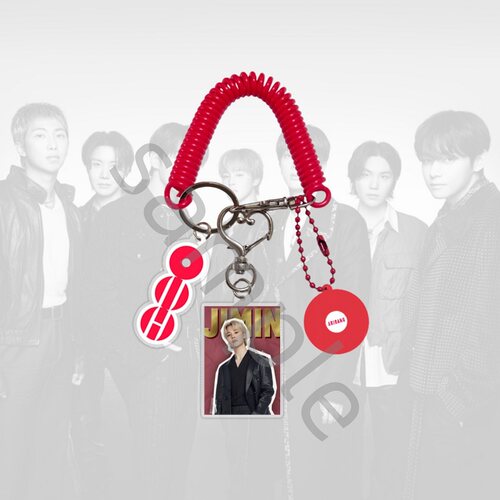 防弹少年团JUNGKOOK JIMIN V SUGA亚克力钥匙扣背包 挂件自制周边 - 图2