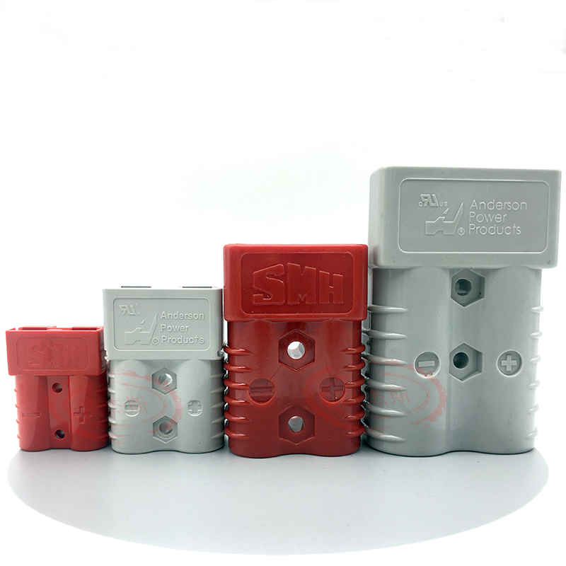 安德森插头50a叉车蓄电池充电接头电瓶接插件 120a175a350a连接器 - 图3