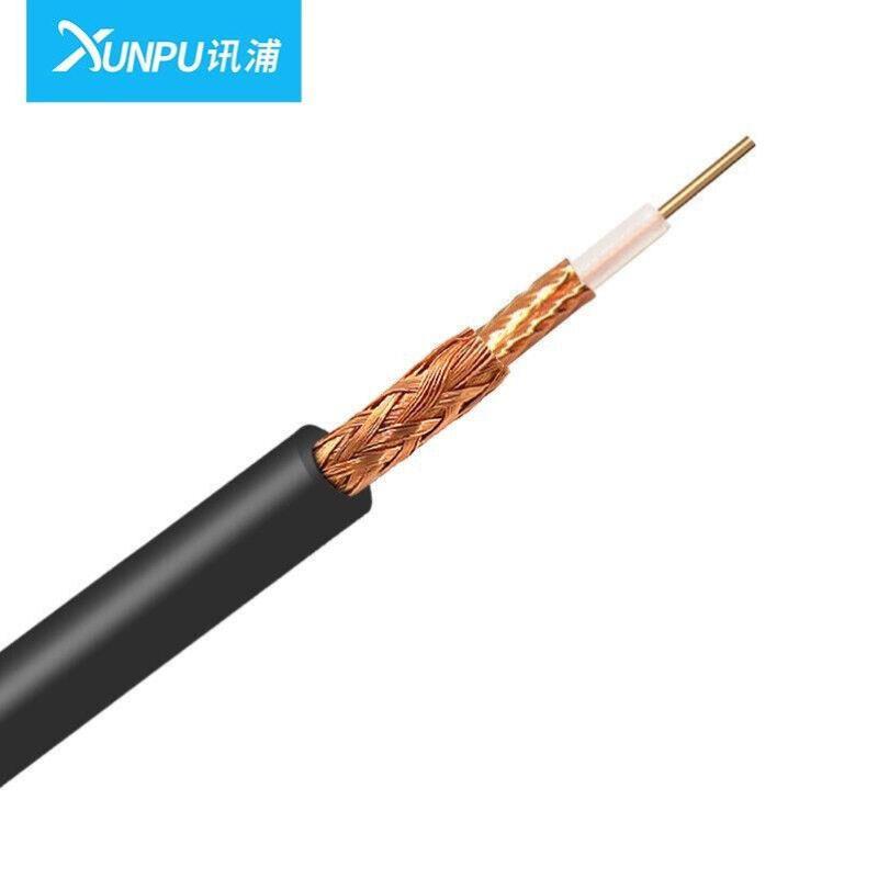 讯浦SYV50-5高频同轴电缆馈线射频线纯铜128编铜芯直径1.37mm10米 - 图2