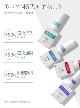 钢化免洗封层超亮持久美甲功能胶