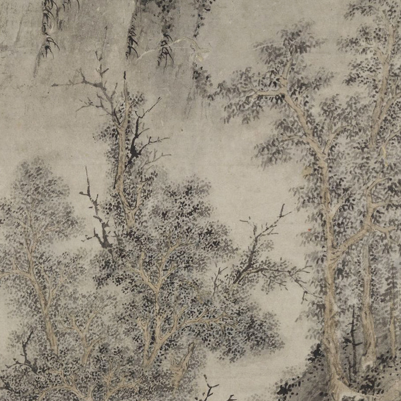 明代文徵明溪亭客画图微喷打印临摹画稿底稿复制古代名画画心,淘宝优惠券,粉丝福利购,淘宝优惠卷