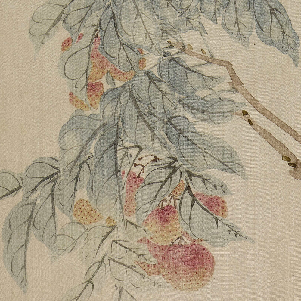 清代 居廉 花鸟四屏图 微喷打印画鸟画临摹画稿复制原大画心 - 图1