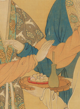 仿古画临摹画稿高清微喷唐伯虎