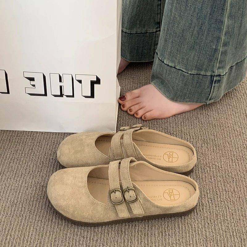 包头平底勃肯凉拖鞋女2026春季新款覆古休闲百搭懒人一脚蹬0122w,淘宝优惠券,粉丝福利购,淘宝优惠卷