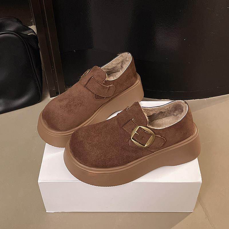 春秋松糕厚底小个子增高勃肯鞋女2026新款加绒大头乐福鞋鞋0113z,淘宝优惠券,粉丝福利购,淘宝优惠卷