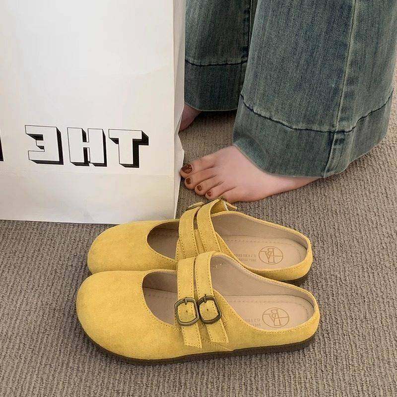 包头平底勃肯凉拖鞋女2026春季新款覆古休闲百搭懒人一脚蹬0122w,淘宝优惠券,粉丝福利购,淘宝优惠卷