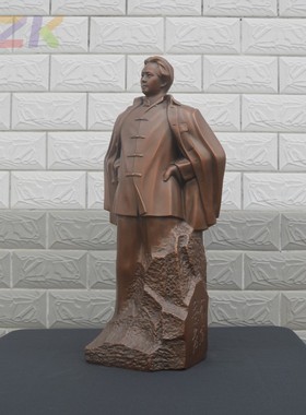 40cm 62cm毛主席紫铜青年像 办公场所装饰摆件 毛爷爷桌面摆件c4