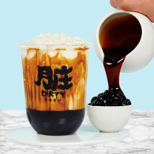 广禧黑糖糖浆1kg 冲绳黑糖浆鹿角巷脏脏茶黑糖珍珠奶茶店专用原料 - 图1