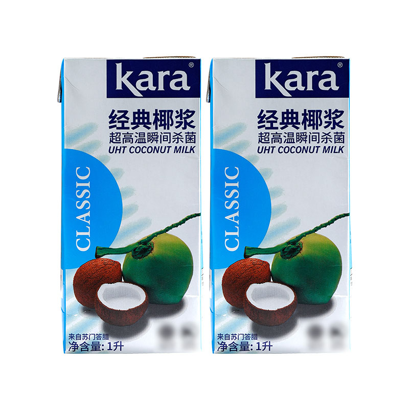 佳乐Kara进口椰浆1L*12烘焙原料椰汁西米露商用甜品奶茶专用原料 - 图3