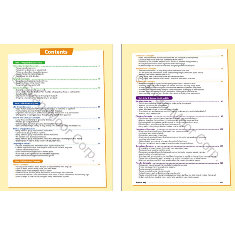 Grade 3 Skill Sharpeners Reading Spell Write Science Critical Thinking技能铅笔刀Evan Moor 三年级 EvanMoor SkillSharpers - 图2