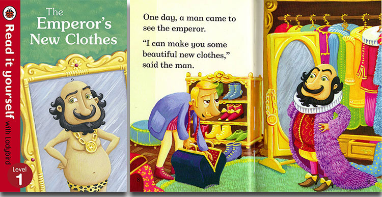 Ladybird Read it yourself Level 1 快乐小瓢虫分级阅读一阶段Readers英文原版绘本Goldilocks Cinderella 4-8岁儿童少儿英语 - 图1