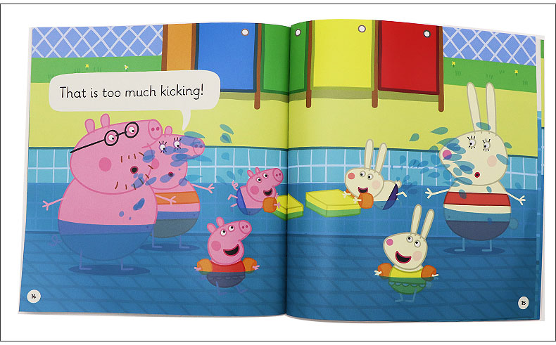 Learn with Peppa Phonics和佩奇一起学自然拼读20册 Read it yourself分级阅读12册 First 100 Words单词书闪卡-图3