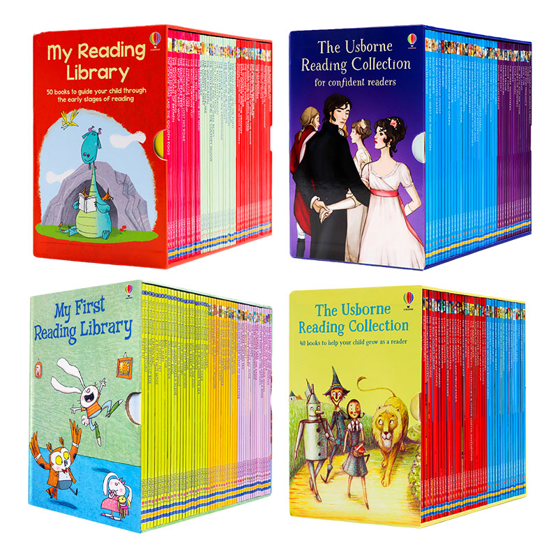 Usborne My First Reading Library我的第一二三四个图书馆尤斯伯恩英文原版分级阅读绘本儿童少儿英语MyFirstLibrary-图3