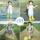 Sweet children's rain boots anti-slip cartoon rain boots