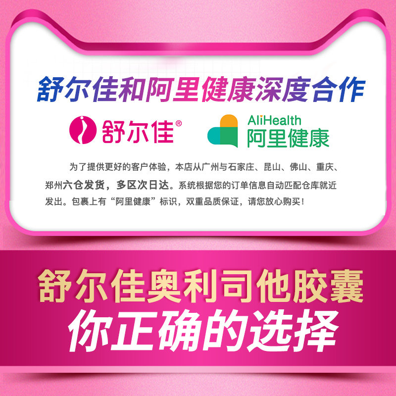 舒尔佳奥利司他肥胖正品旗舰店胶囊 鲁南肠胃用药