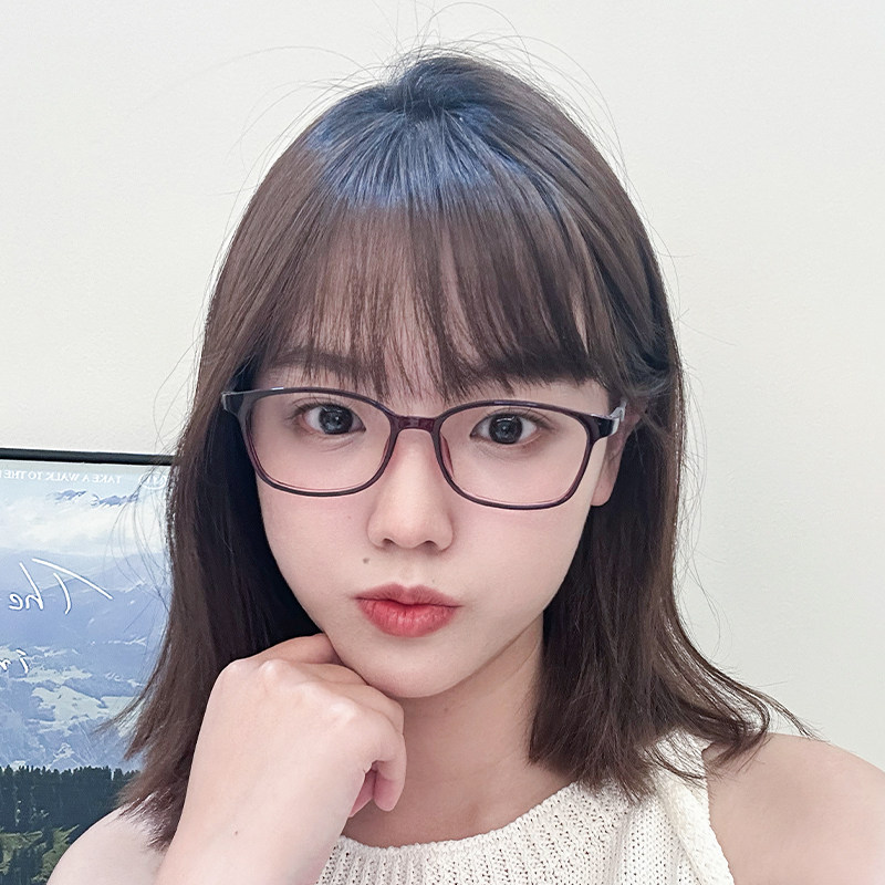 高度数近视眼镜框男女超轻tr90小脸显瘦舒适网红款女韩版潮流方框,淘宝优惠券,粉丝福利购,淘宝优惠卷