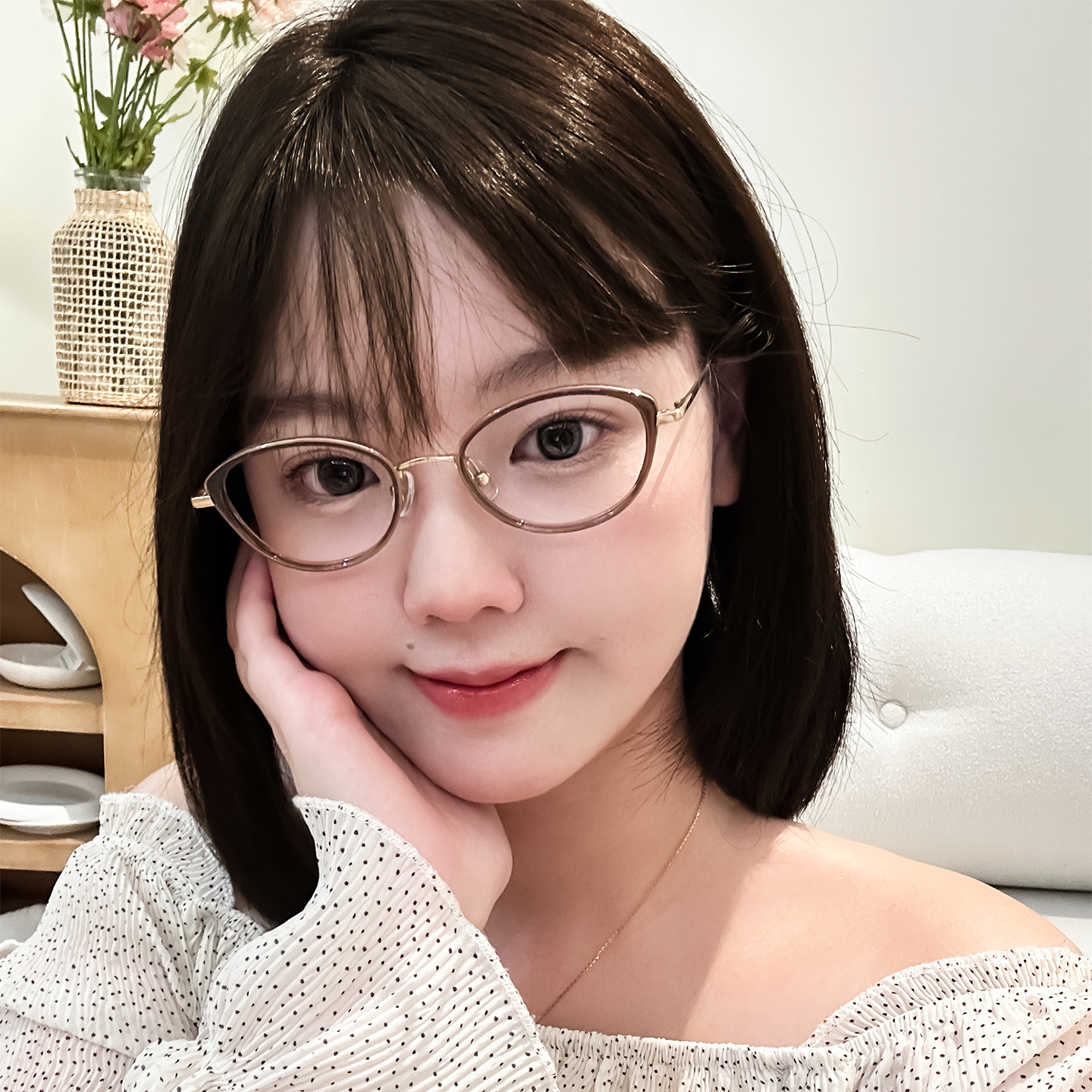 高度数近视眼镜框女猫眼书呆子窄框复古椭圆豹纹黑玳瑁小黑框素颜 - 图0