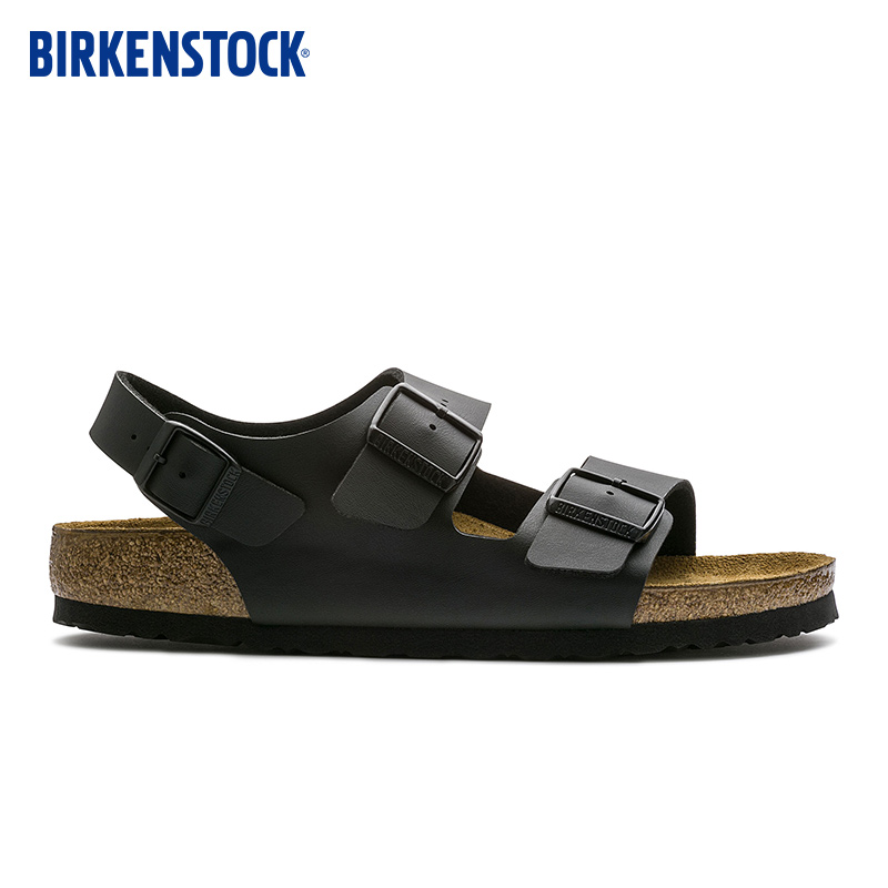 BIRKENSTOCK勃肯软木凉鞋男女款双扣进口凉鞋Milano系列 - 图0