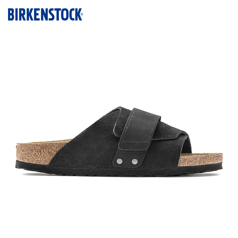 BIRKENSTOCK勃肯单扣凉拖男女同款软木拖鞋kyoto系列 - 图0