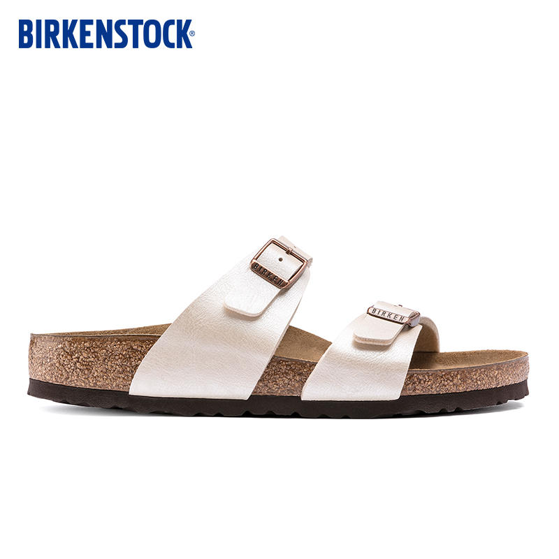 BIRKENSTOCK勃肯双扣凉拖女款 软木拖鞋sydney系列 - 图0