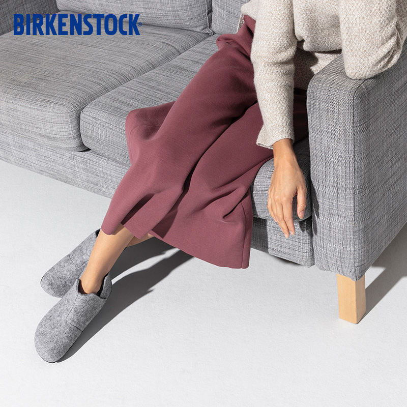 BIRKENSTOCK男女同款羊毛家居鞋Andermatt系列