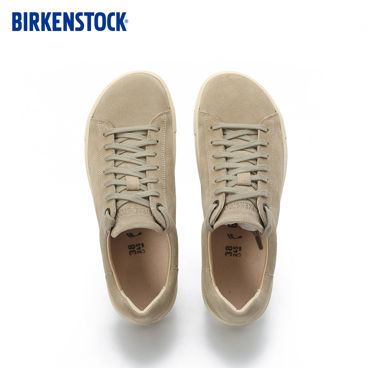 BIRKENSTOCK勃肯德国进口新品男女款绒面革Bend低帮系带休闲板鞋,淘宝优惠券,粉丝福利购,淘宝优惠卷