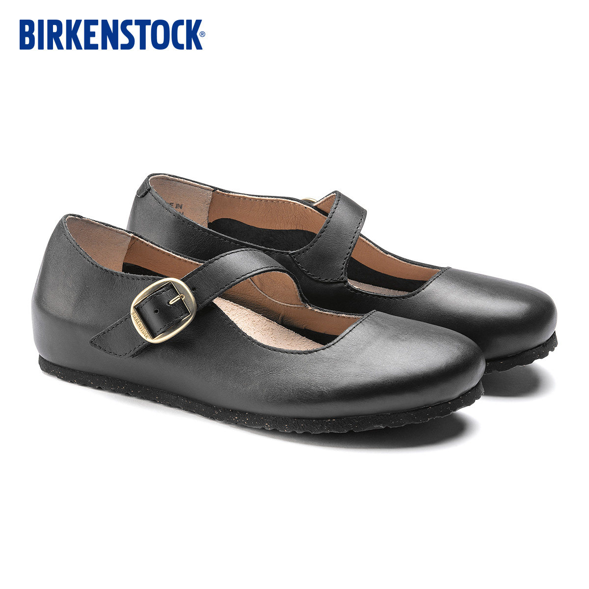 BIRKENSTOCK勃肯德国进口新品女款牛皮革软木Tracy玛丽珍浅口单鞋,淘宝优惠券,粉丝福利购,淘宝优惠卷