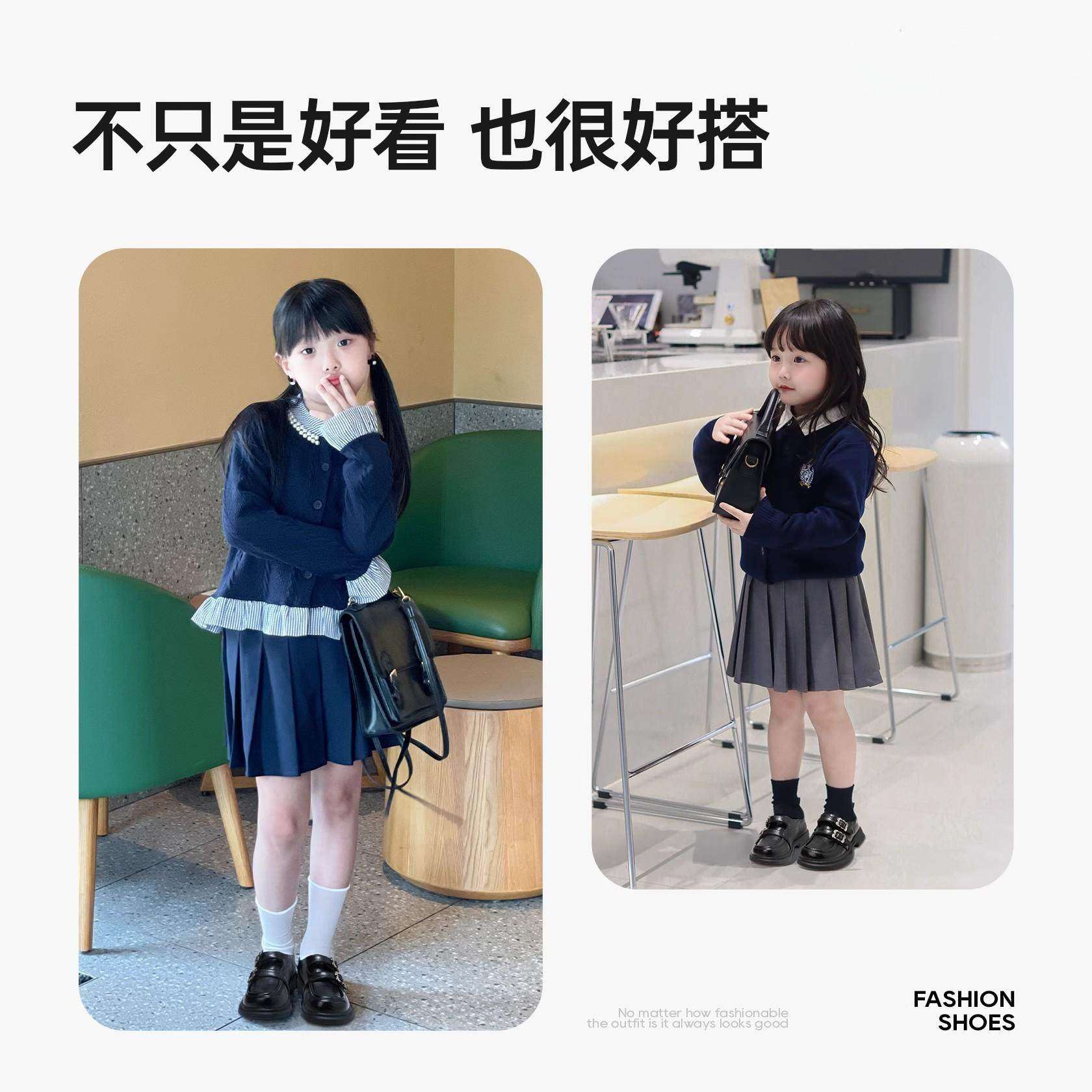 ABC女童鞋软底公主鞋2026春秋季新款儿童鞋女孩英伦乐福单鞋防滑,淘宝优惠券,粉丝福利购,淘宝优惠卷