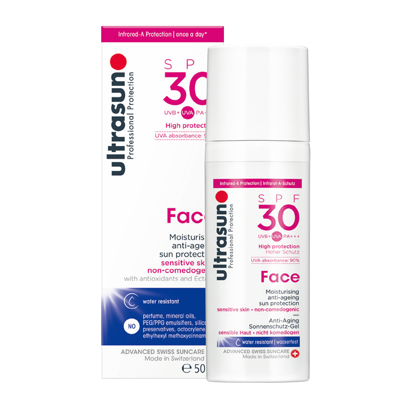 ultrasun优佳面部抗老50ml防晒霜 ultrasun海外防晒霜