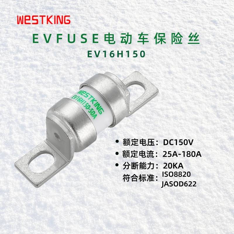 新品新能源电动汽车专用保险丝/熔断器EV16H150-20A25A32A35A50A1 - 图2