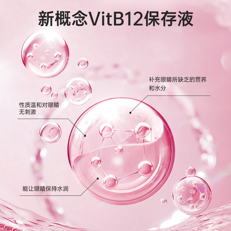 yiwaeye伊娃爱日抛隐形近视眼镜30片一次性天天抛B12维生素小粉片