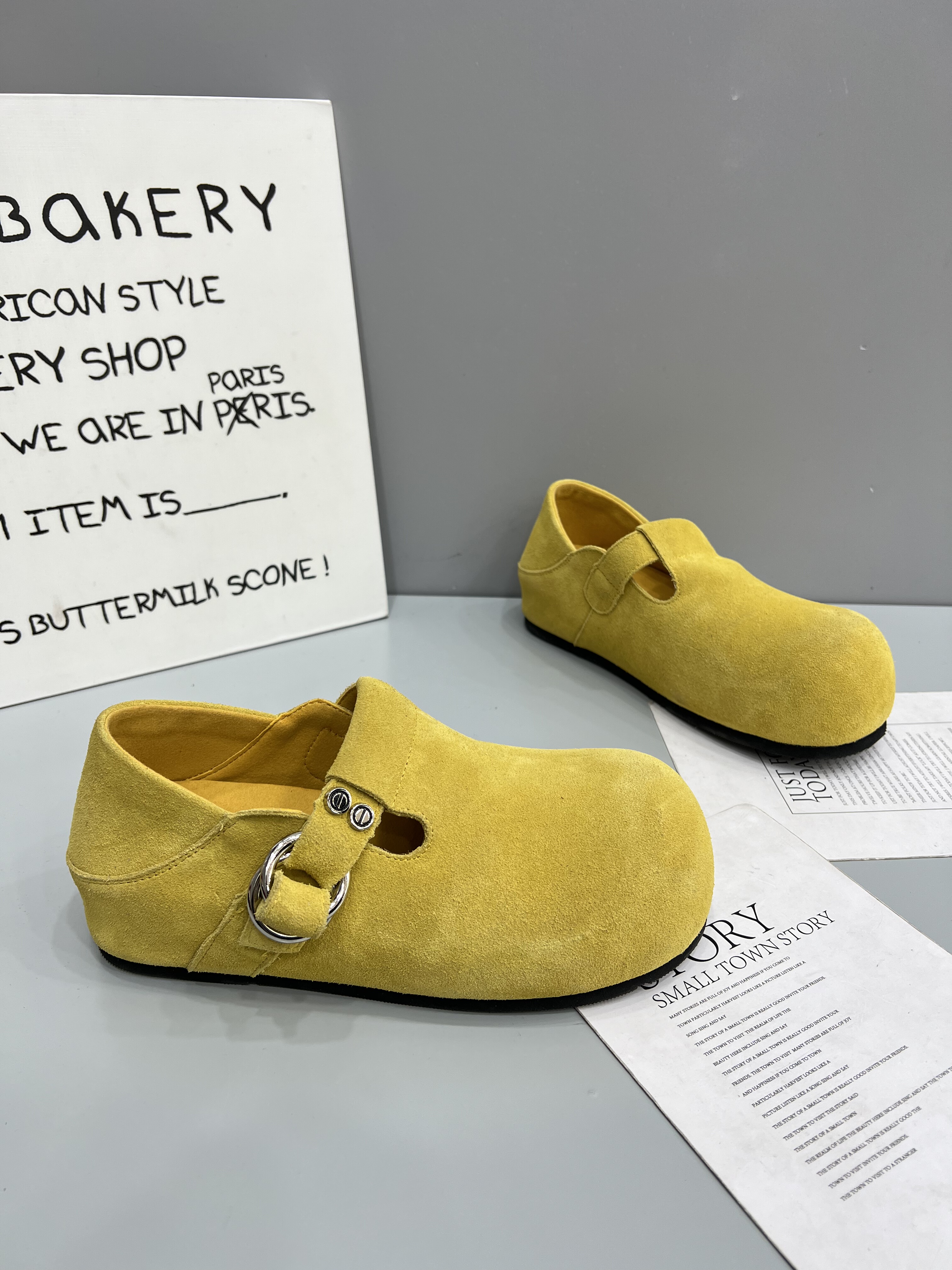 真皮厚底勃肯鞋女2026春季复古百搭一脚蹬懒人乐福鞋增高百搭单鞋,淘宝优惠券,粉丝福利购,淘宝优惠卷