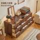 Solid wood chest of cabinets bedroom wall storage cabinets household bed tail cabinets living room drawers chest cabinets chest of cabinets storage cabinets