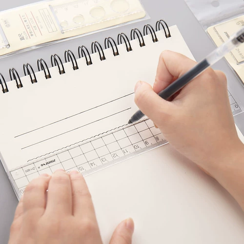 Линейка для школьников, универсальные мультяшные канцтовары, японские и корейские, 15см, 20см