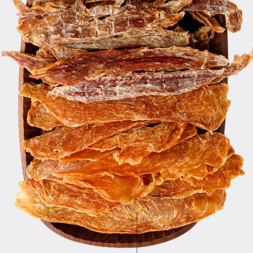 Куриная вяленая собачья закусочная утиная грудь, зубы с мясом, самостоятельно, не добавляя плюшевую молодую собаку.