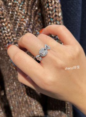 珍宝～小猪鼻子满钻戒指 定金