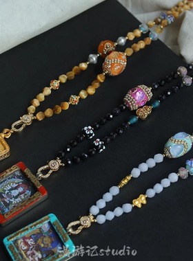 手作项链万能佛牌唐卡配饰