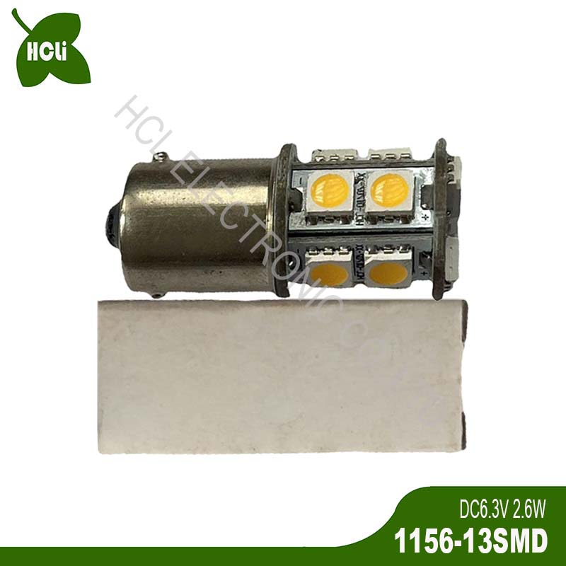 高品质 DC6.3V 12V 24V BA15S P21W 1156 1141 R5W R10W LED灯泡 - 图1