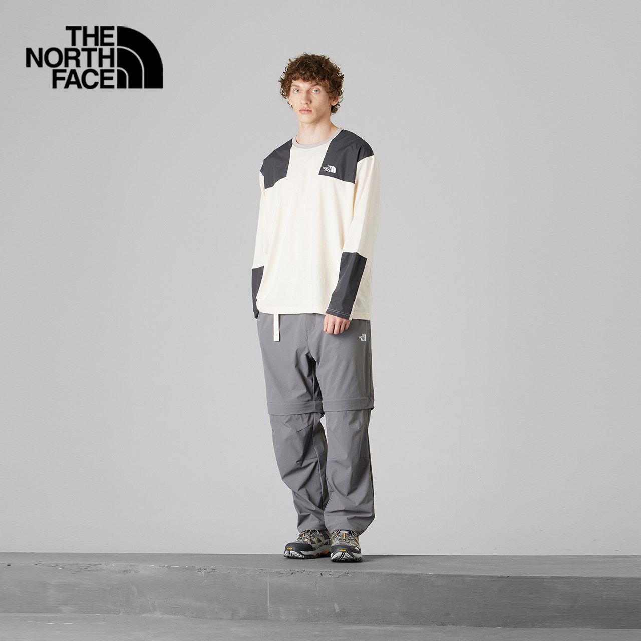 北面UE设计师款男长袖T恤宽松休闲户外春夏新TheNorthFace|8DHA,淘宝优惠券,粉丝福利购,淘宝优惠卷