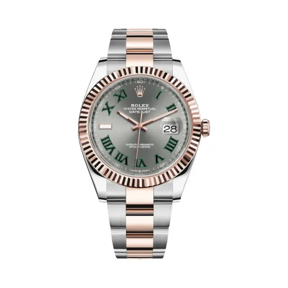 ROLEX劳力士手表日志型男表时尚休闲日历钢带机械表M126203-0025